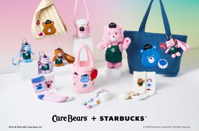 Starbucks x Care Bears full merchandise assortment