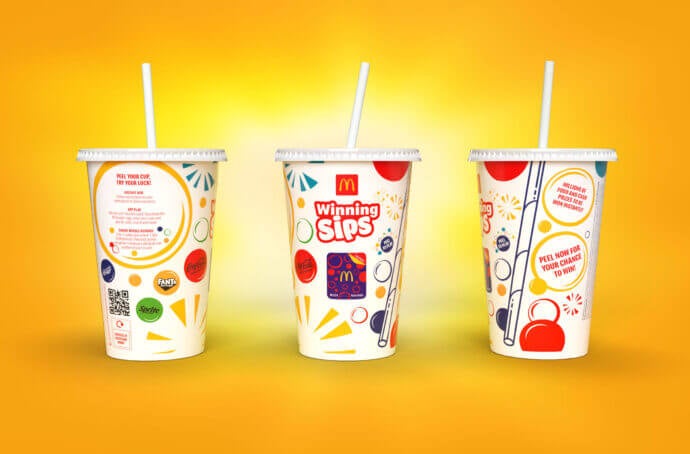 Photo de 3 gobelets de boisson froide Winning Sips