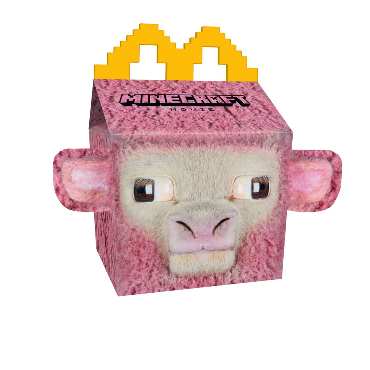 Boîte Happy Meal Mouton rose