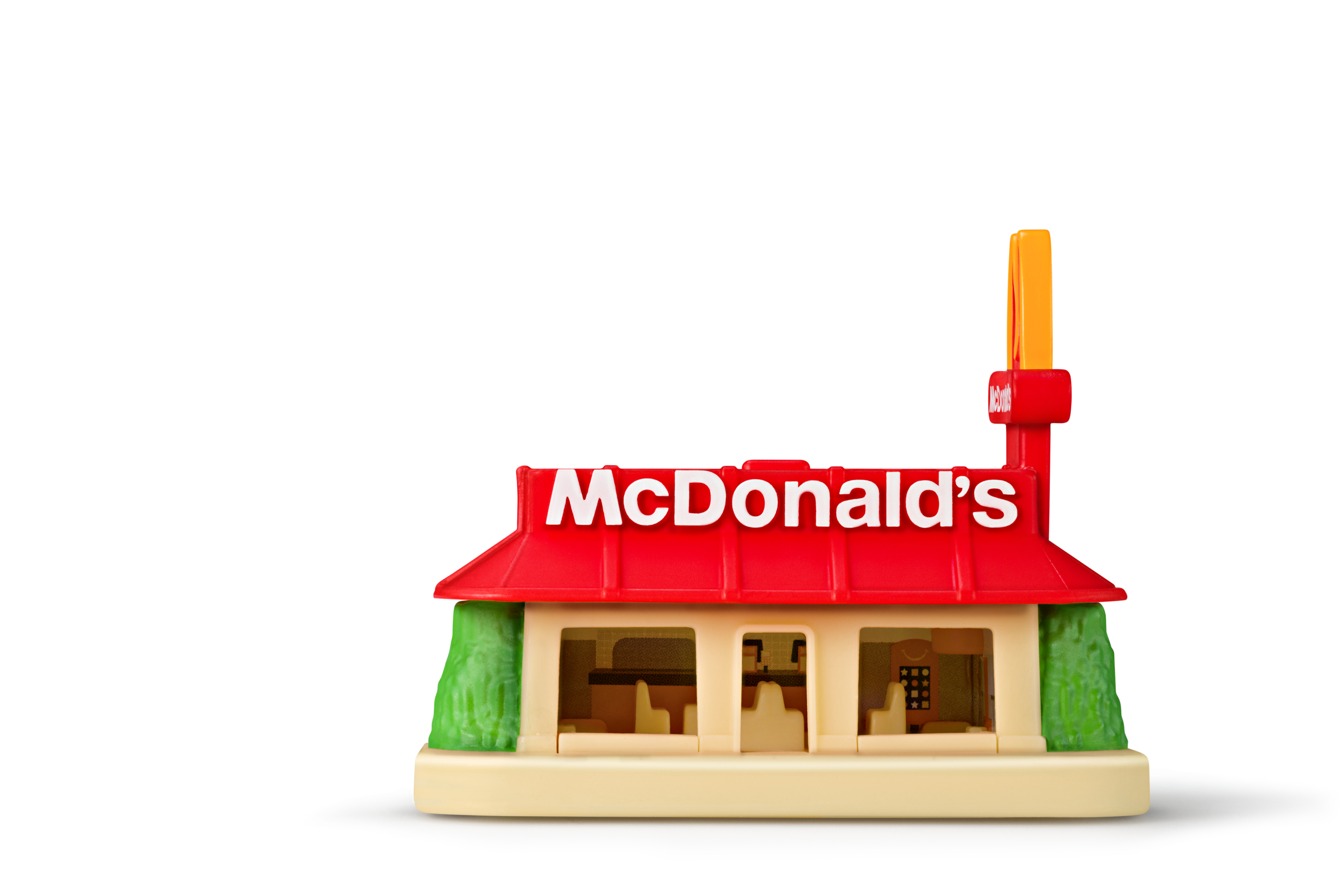 McDonald's miniature restaurant toy