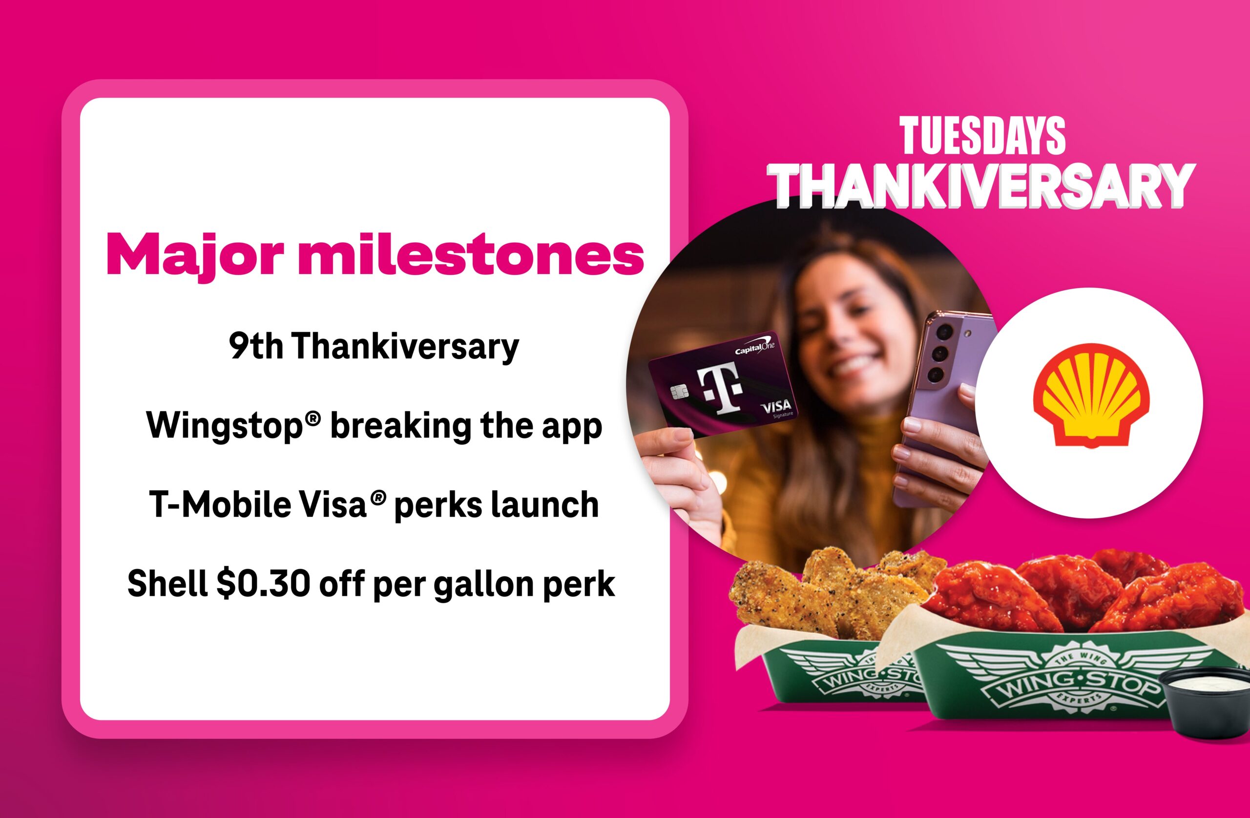 A pink graphic with the text 