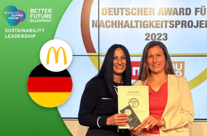 Two female leaders receive award