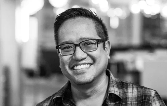 Phil Fernandez black and white headshot