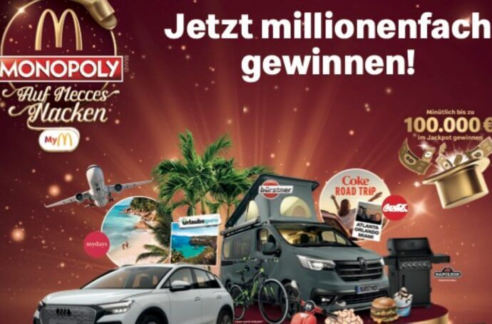 Monopoly Germany prize poster