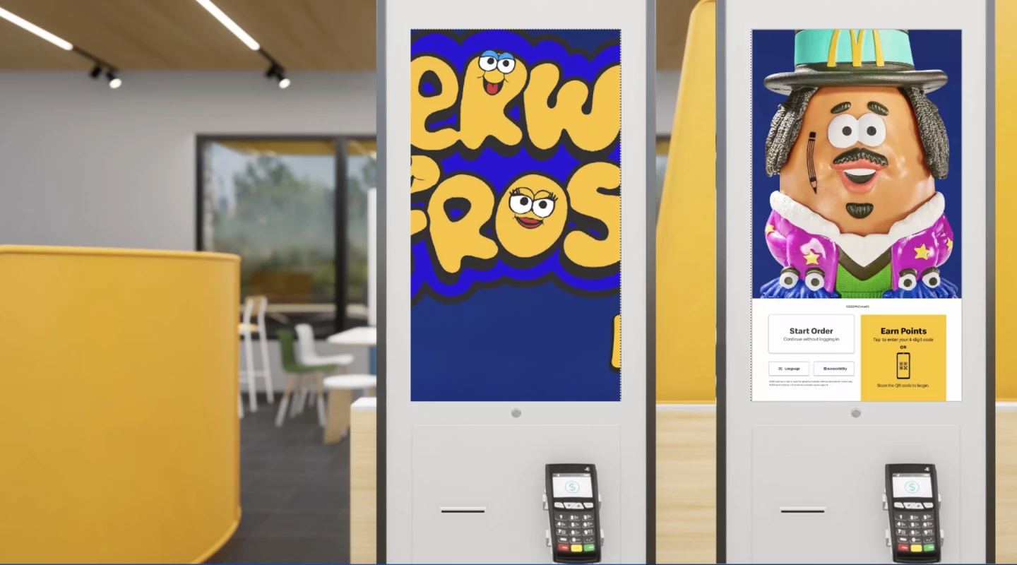 Kerwin McDonald's retail electronic kiosks