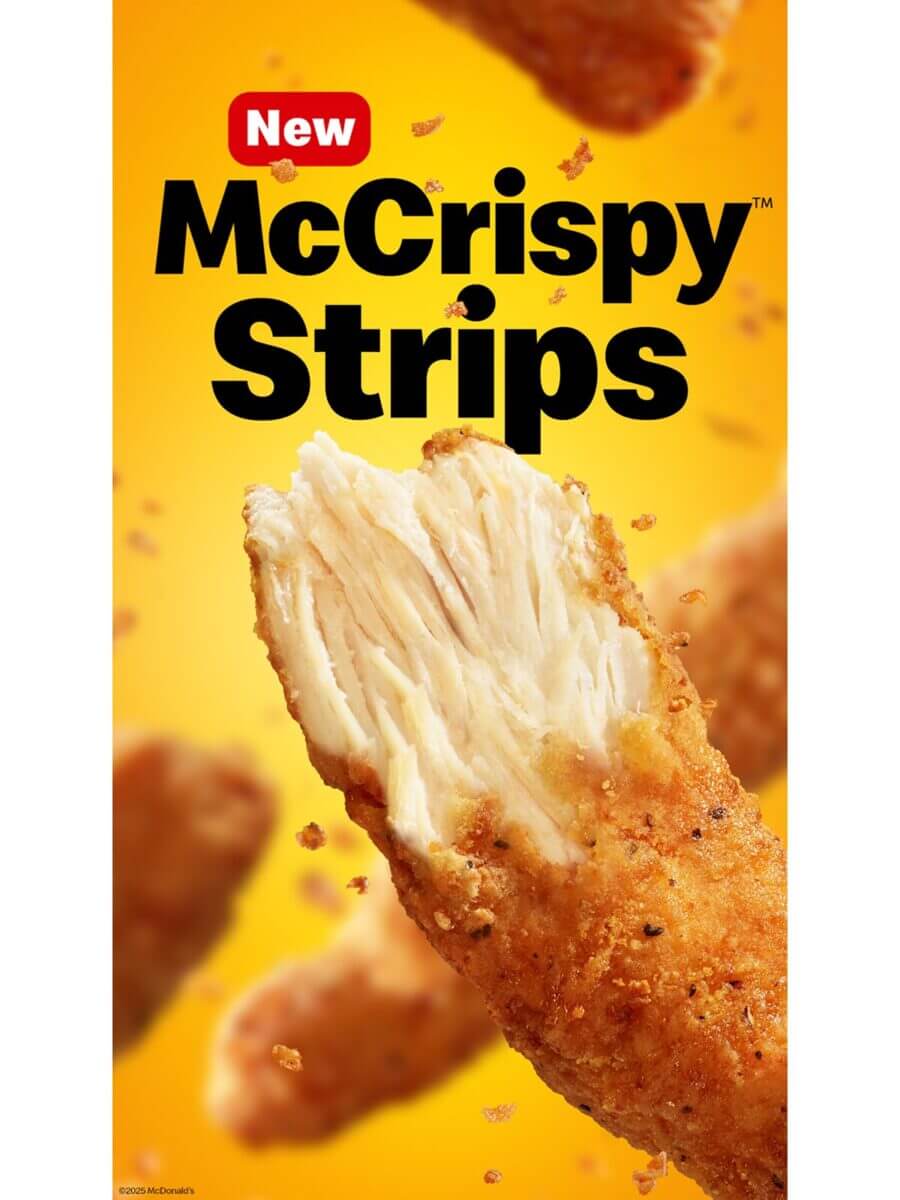McCrispy strip retail poster