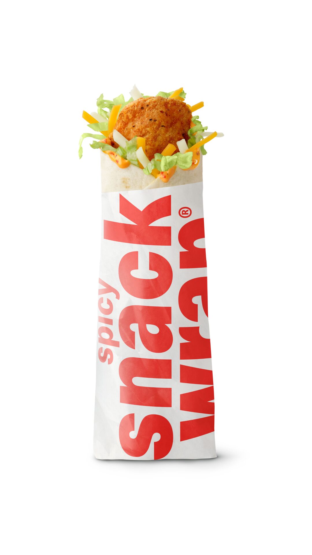 Spicy McDonald's Snack Wrap