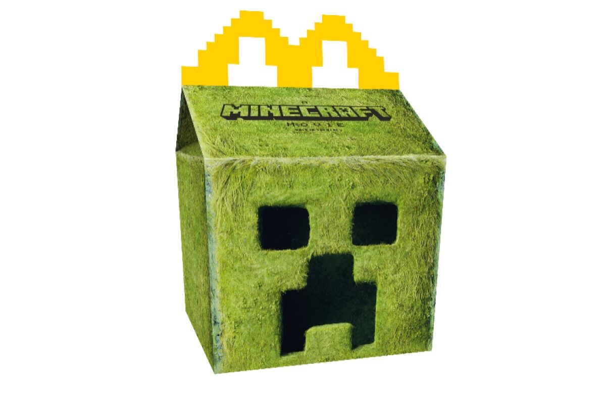 Creeper Happy Meal box