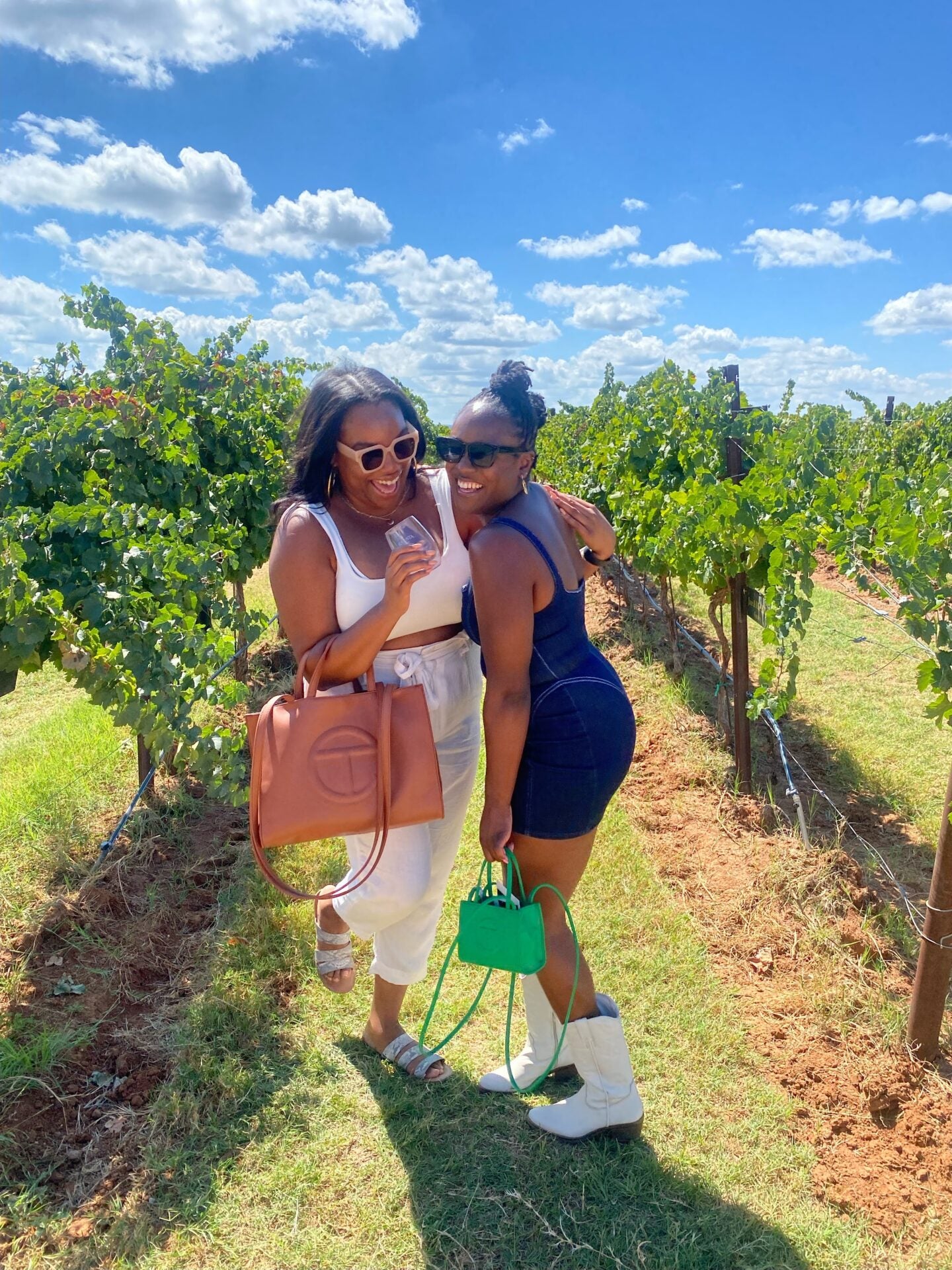Chantal with friend