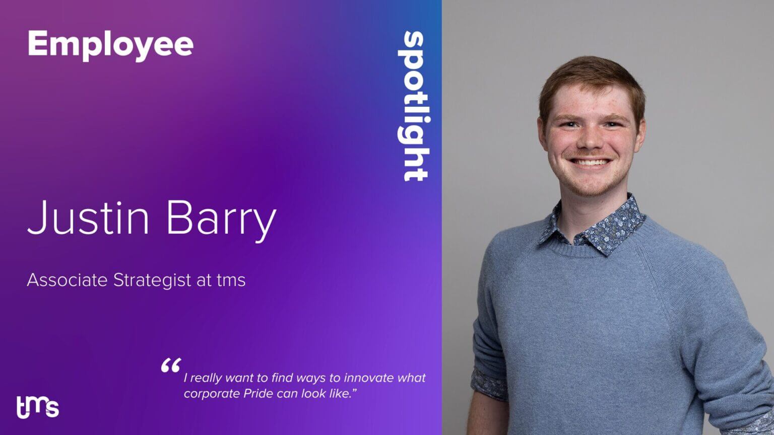 Justin Barry Employee Spotlight