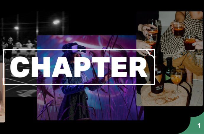 A collage of Images with the Text "Chapter 1"
