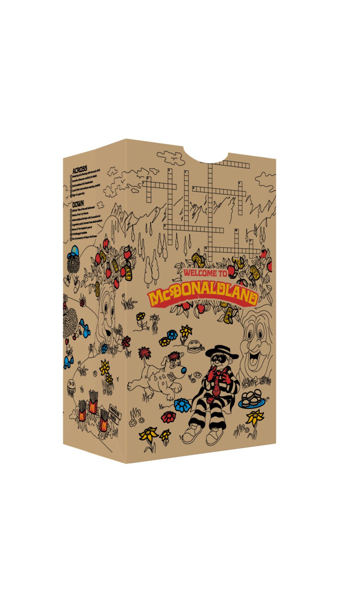 McDonaldland paper bag