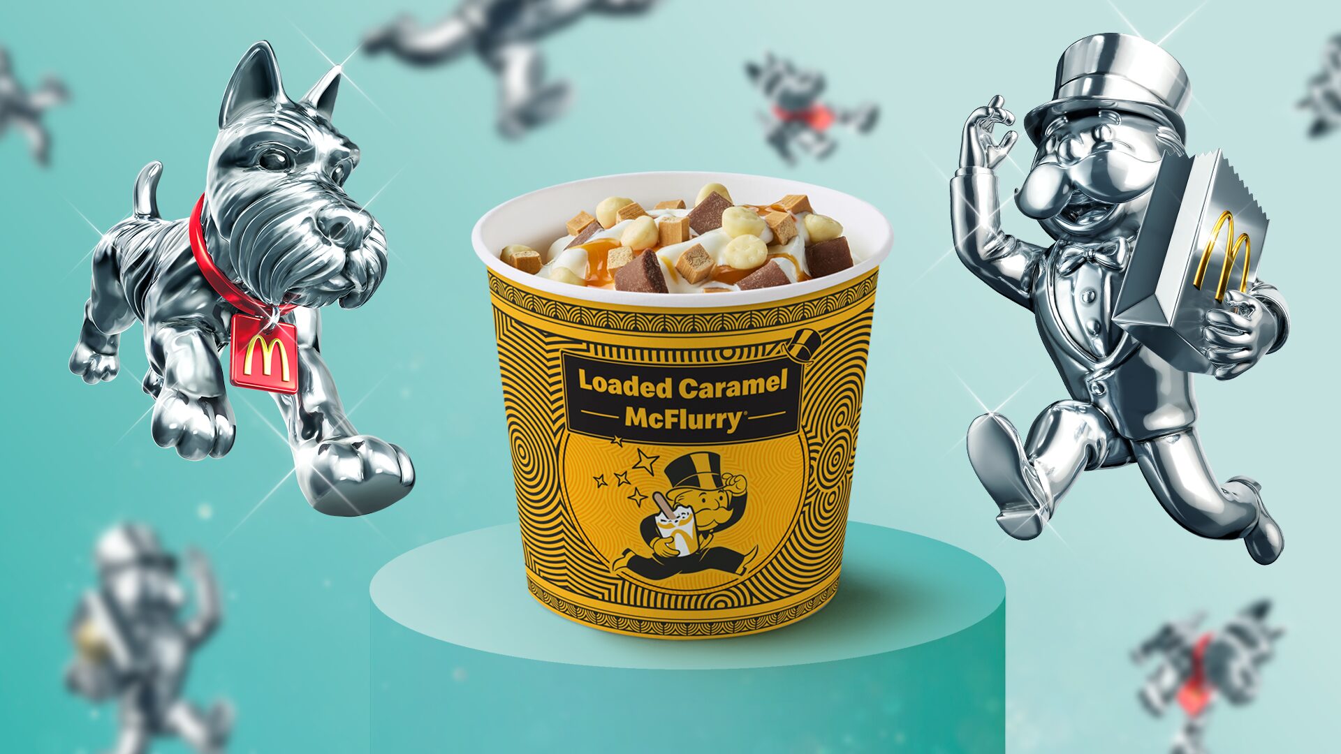 Monopoly Loaded Caramel McFlurry
