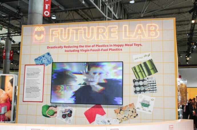 Stand du Future Lab de tms à la convention McDonald’s Worldwide 2024