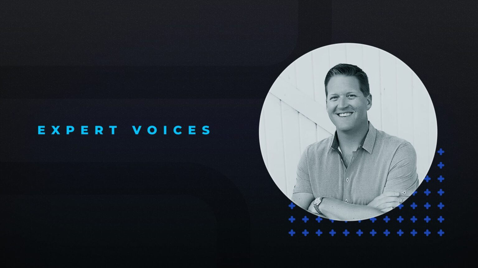 Image fixe du portrait de Mike avec le titre Expert Voices