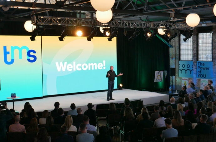 Mark Landolt speaking at Connections 2025