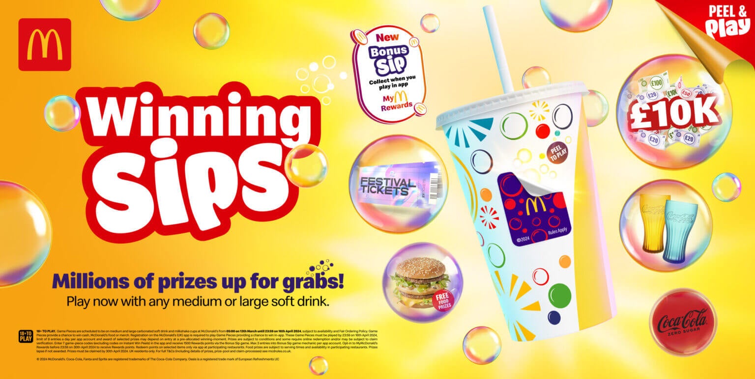 Winning sips promotion advert