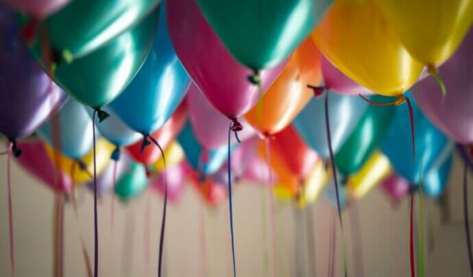 celebration balloons