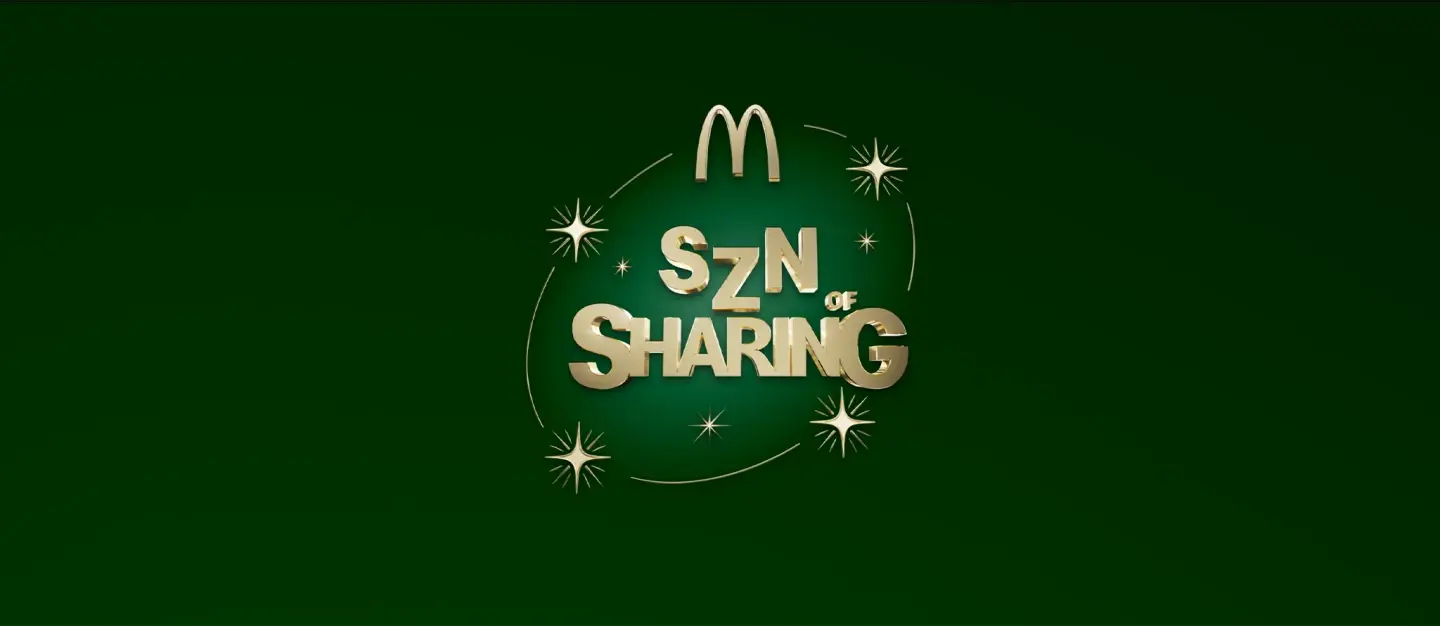 the SZN of Sharing at McDonald’s