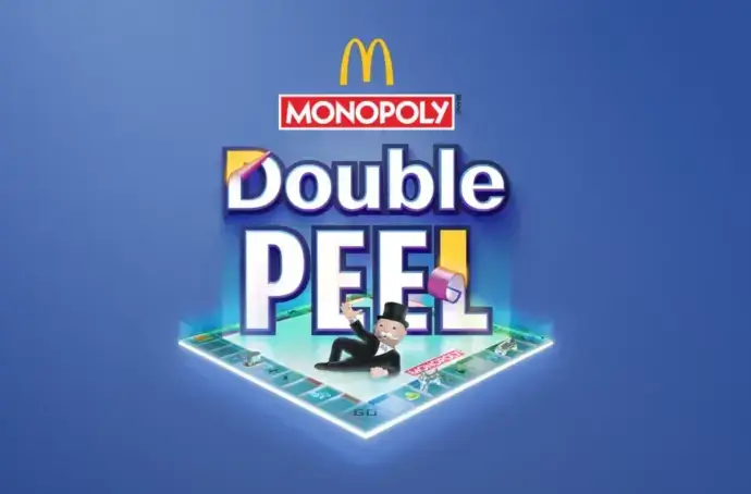 McDonald's Monopoly Double Peel logo
