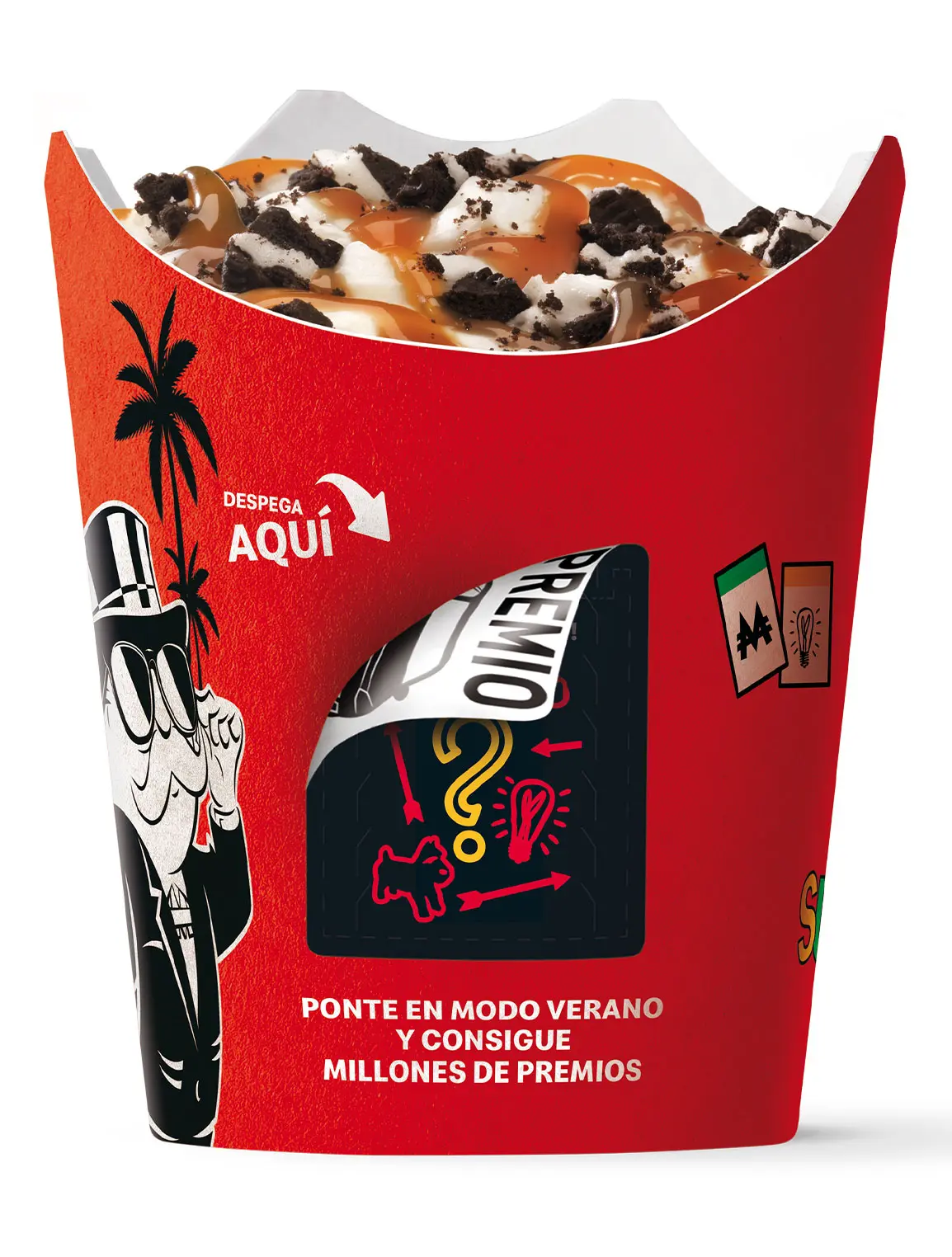 McDonald's MONOPOLY Spain McFlurry packaging