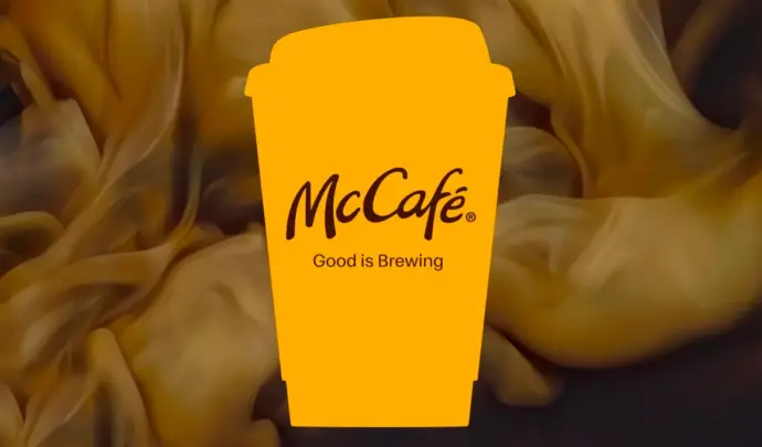 McDonald's coffee graphic