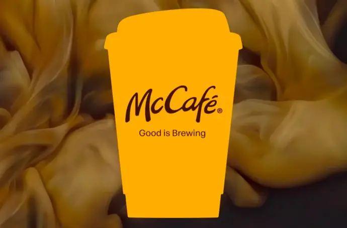 McDonald's coffee graphic