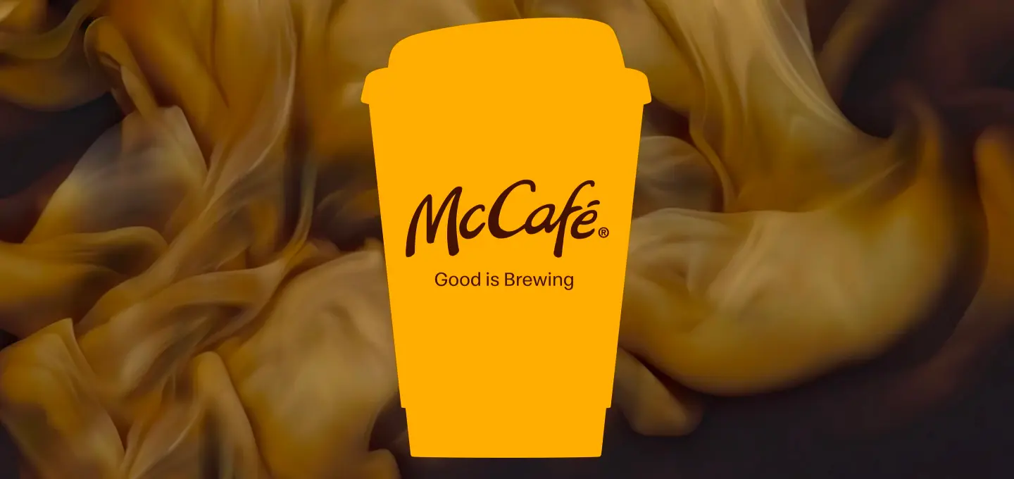 McDonald's coffee graphic