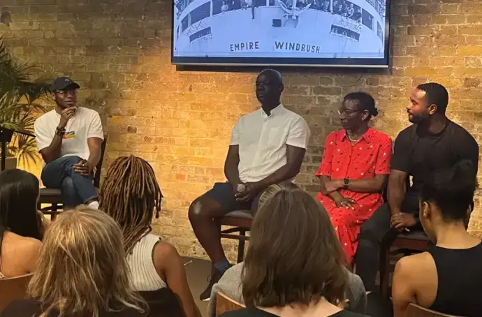 tms London panelists present about Windrush