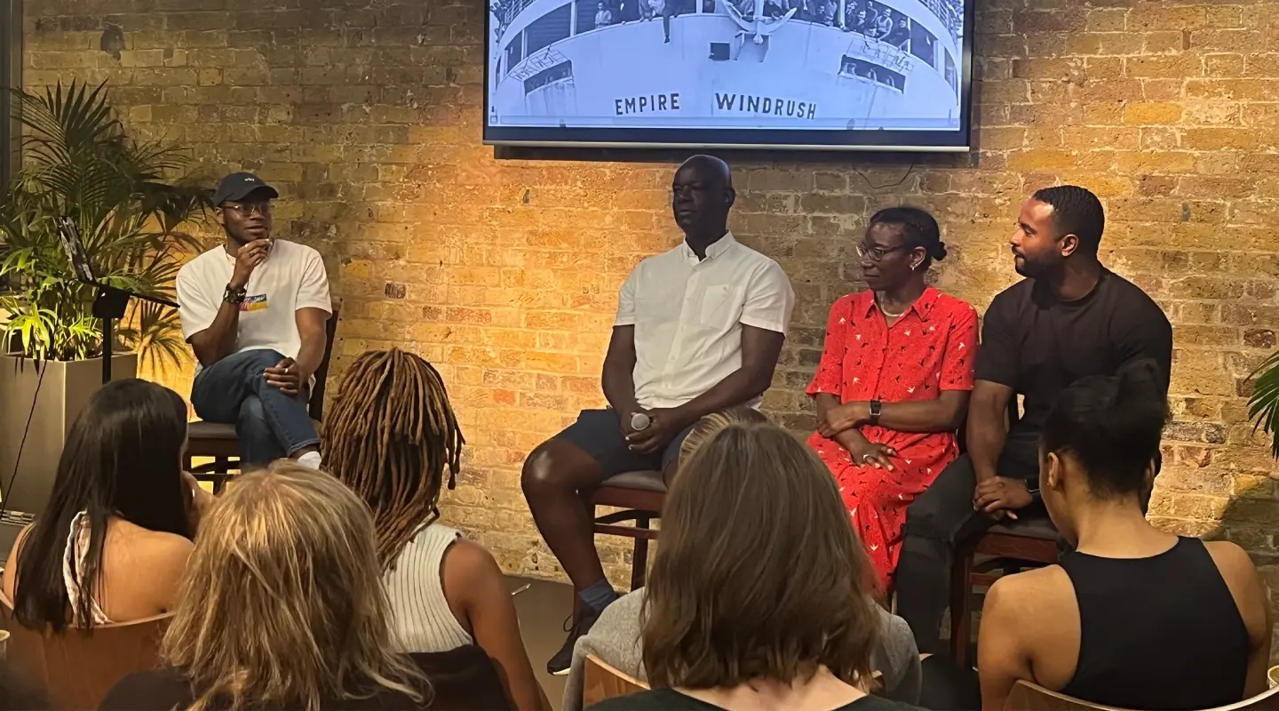 tms London panelists present about Windrush