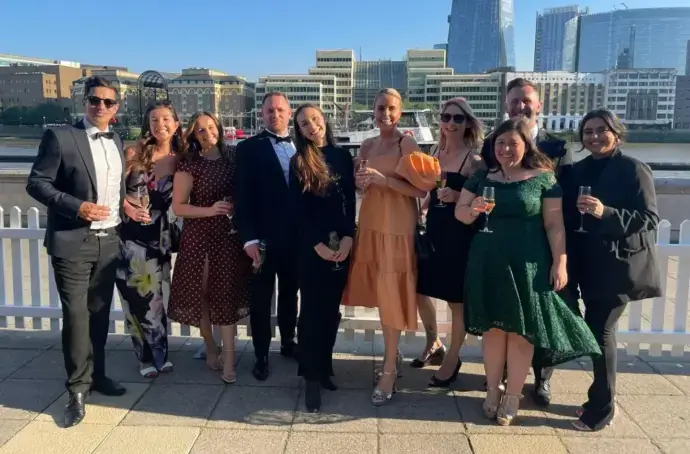 tms team at International Loyalty Awards in London