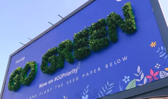 Go Green billboard
