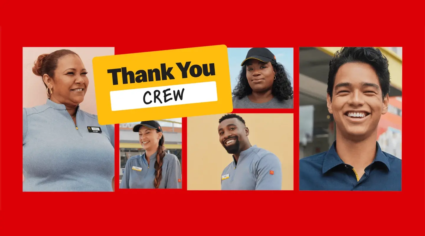 tms helps thank McDonald's crew with 'Thank You Crew' program