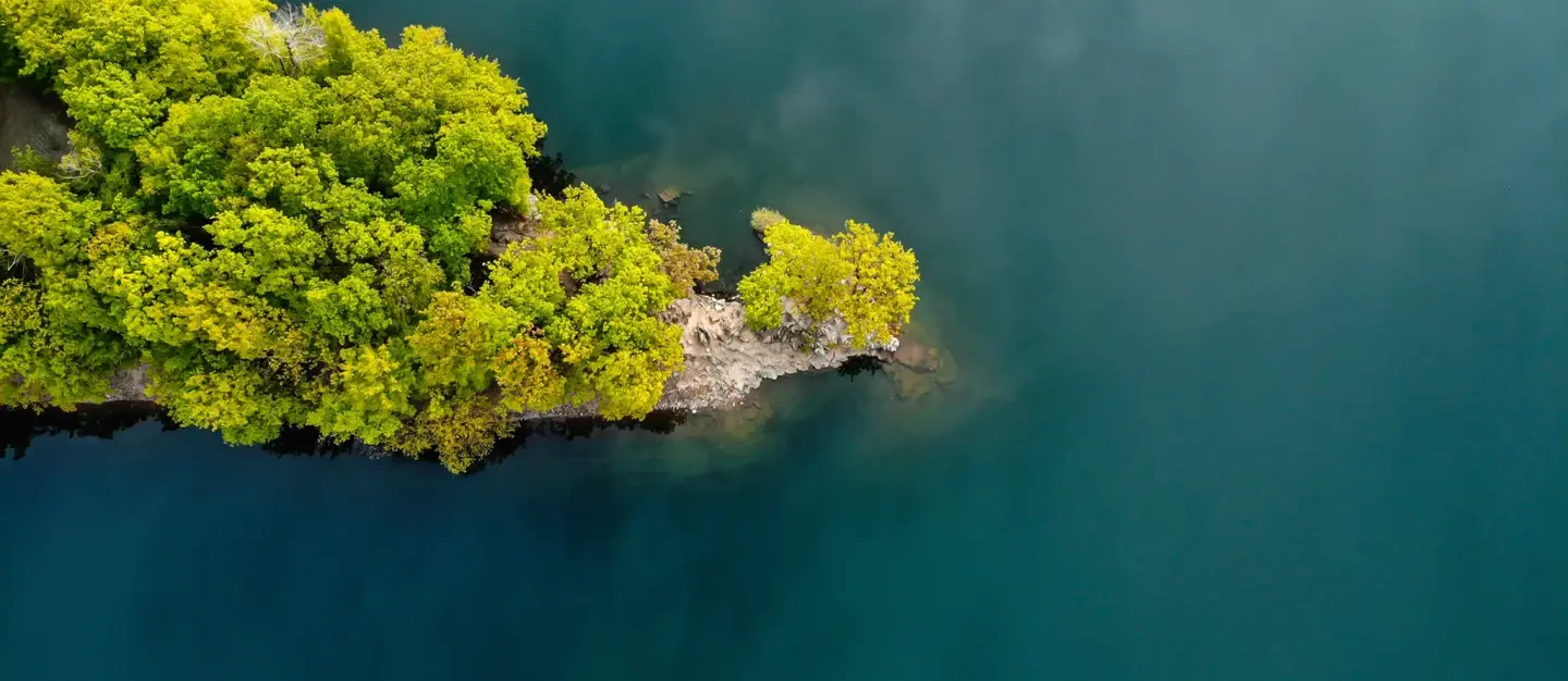 Island from above