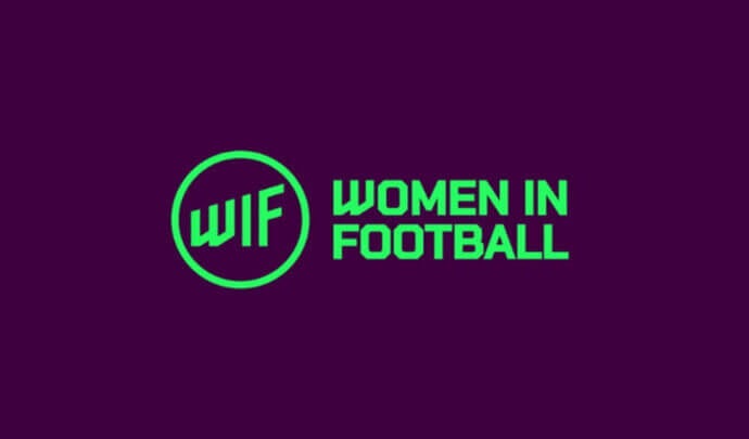 women in football logo