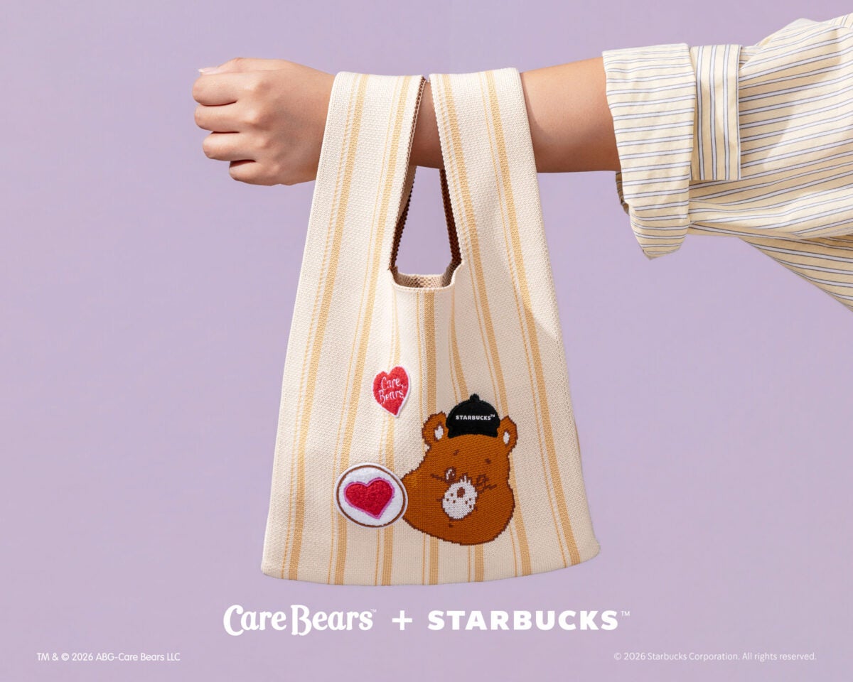 Care Bears x Starbucks tote
